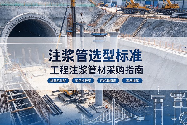 贺兰注浆管选型标准
