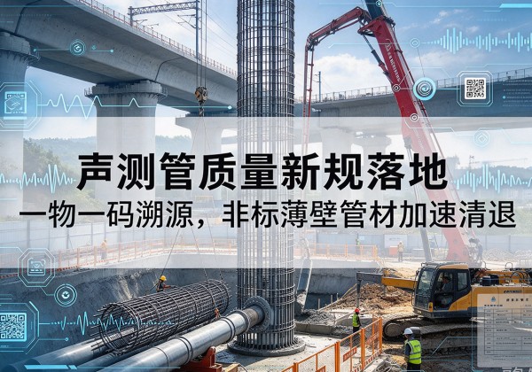 贺兰声测管质量新规落地，一物一码溯源，非标薄壁管材加速清退