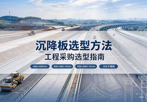 贺兰沉降板选择方法
